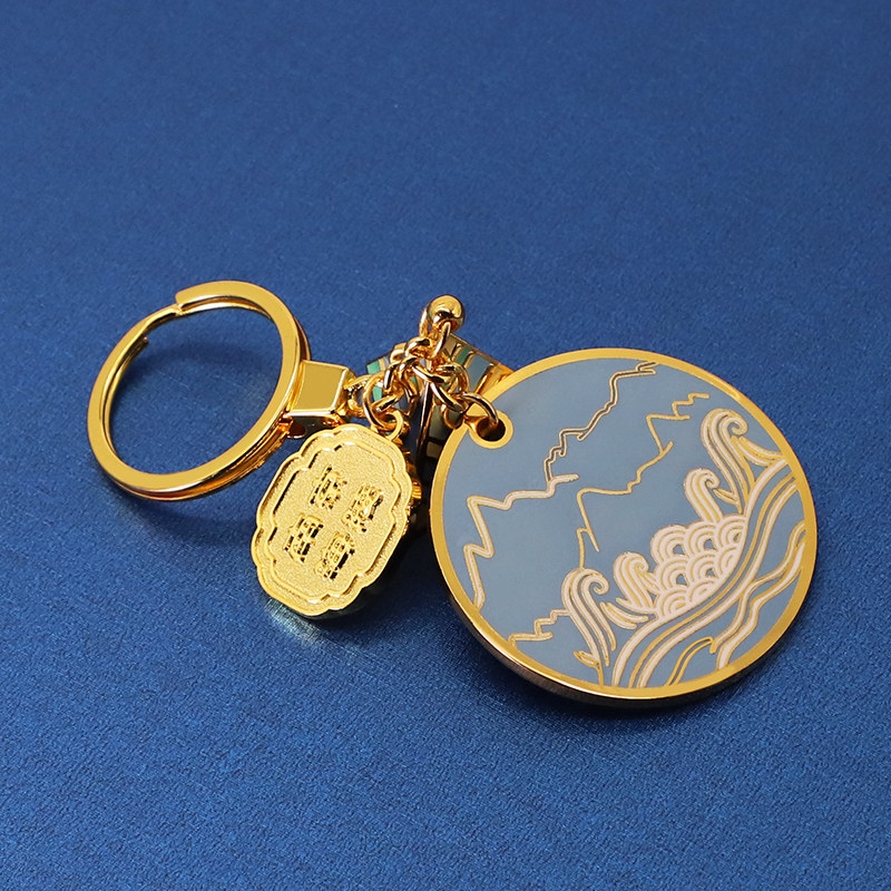 珐琅钥匙扣